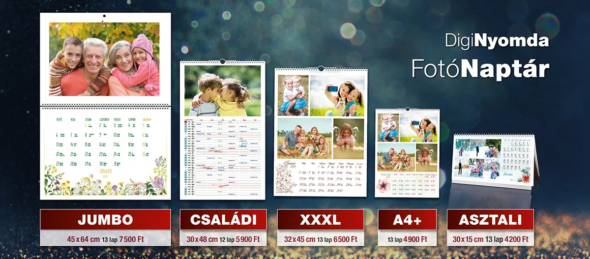 Naptár banner